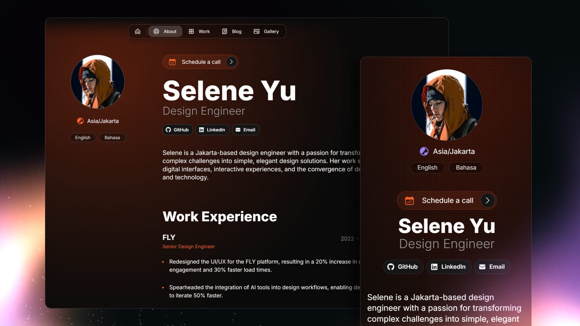 Portfolio setup guide illustration